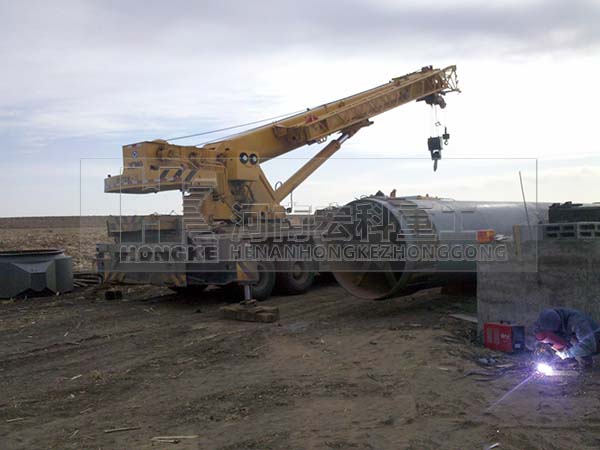 陶粒砂回轉(zhuǎn)窯操作中如何處理前圈？